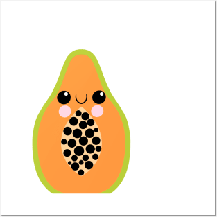 Papaya Posters and Art